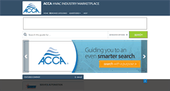 Desktop Screenshot of hvacindustrymarketplace.com